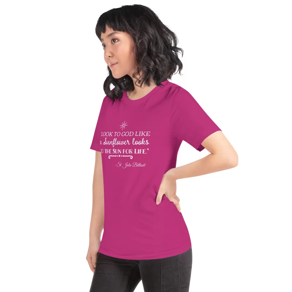 Saint Julie Billiart Catholic T Shirt - Image 19