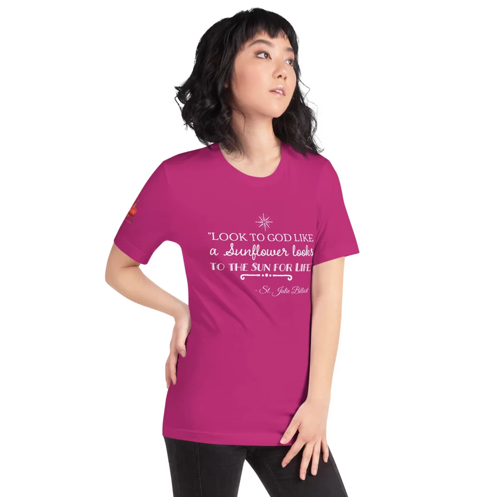 Saint Julie Billiart Catholic T Shirt - Image 20