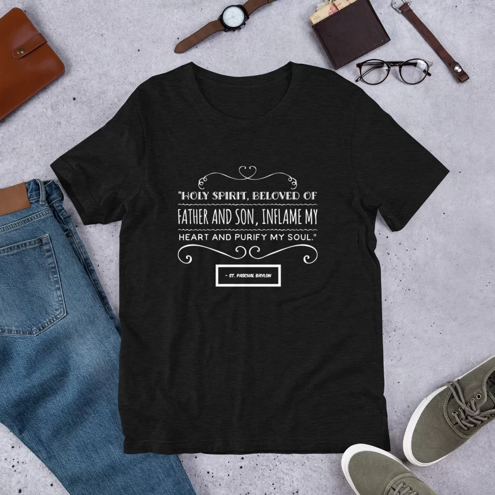 Saint Paschal Baylon Catholic Shirt - Image 2