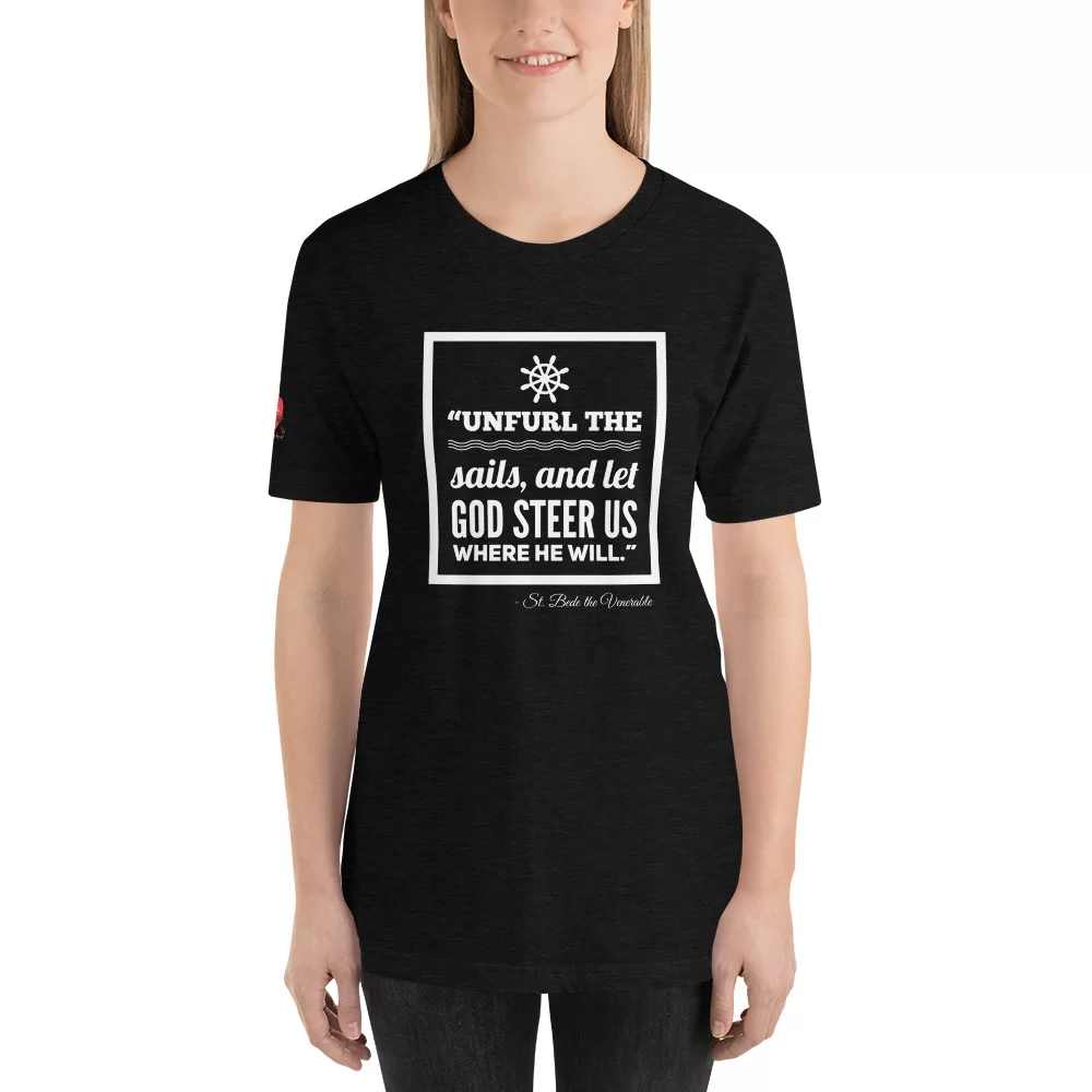 Saint Bede the Venerable Catholic Shirt - Image 2