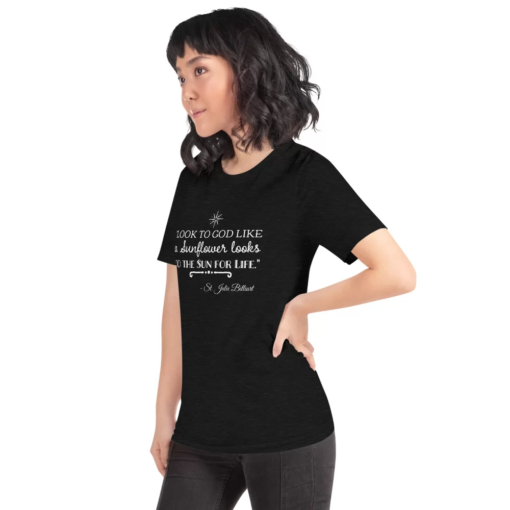 Saint Julie Billiart Catholic T Shirt - Image 3