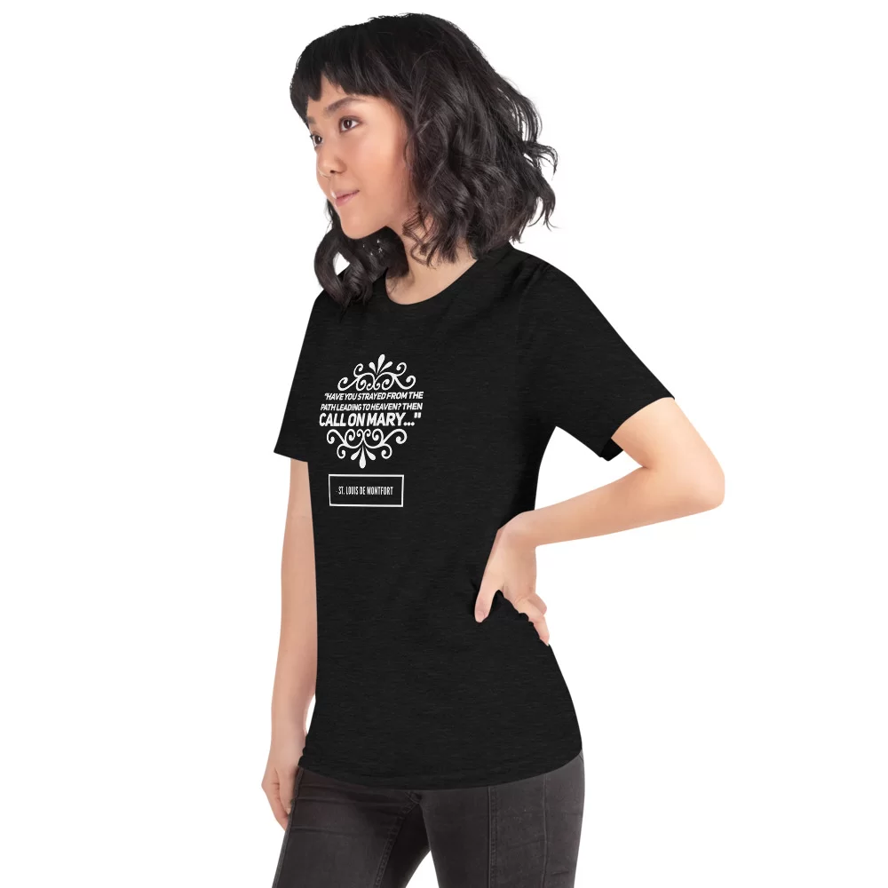 Saint Louis de Montfort Catholic T Shirt - Image 3