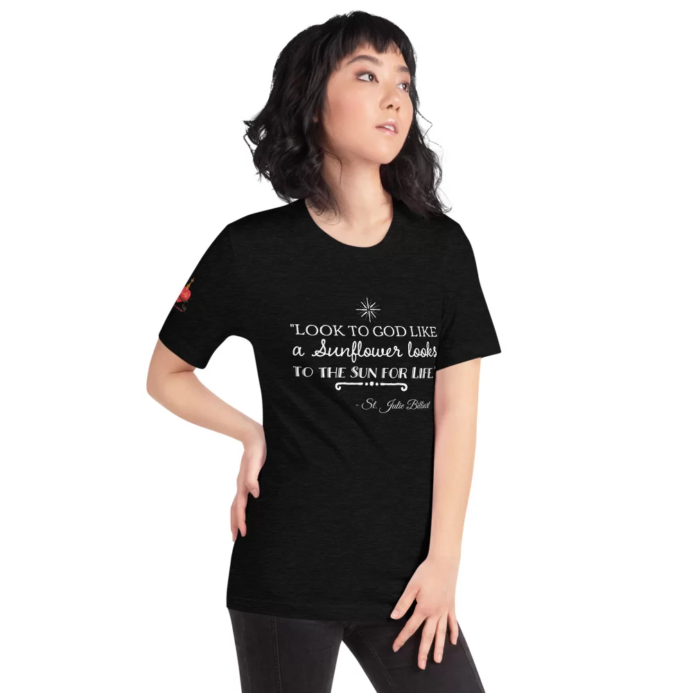 Saint Julie Billiart Catholic T Shirt - Image 4