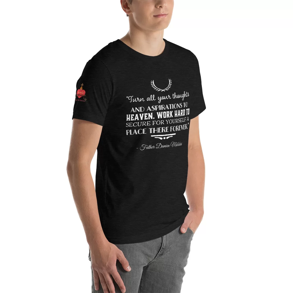 Saint Damien Molokai Catholic Shirt - Image 4
