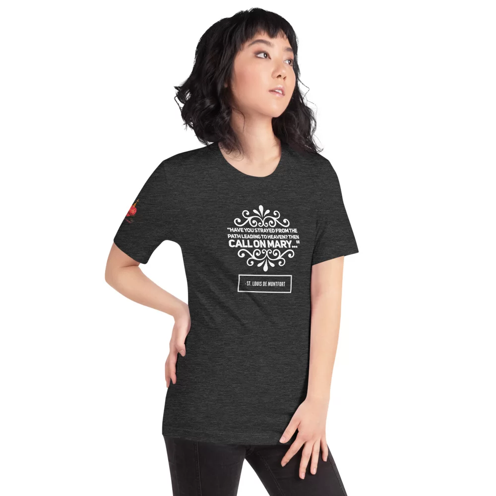 Saint Louis de Montfort Catholic T Shirt - Image 15
