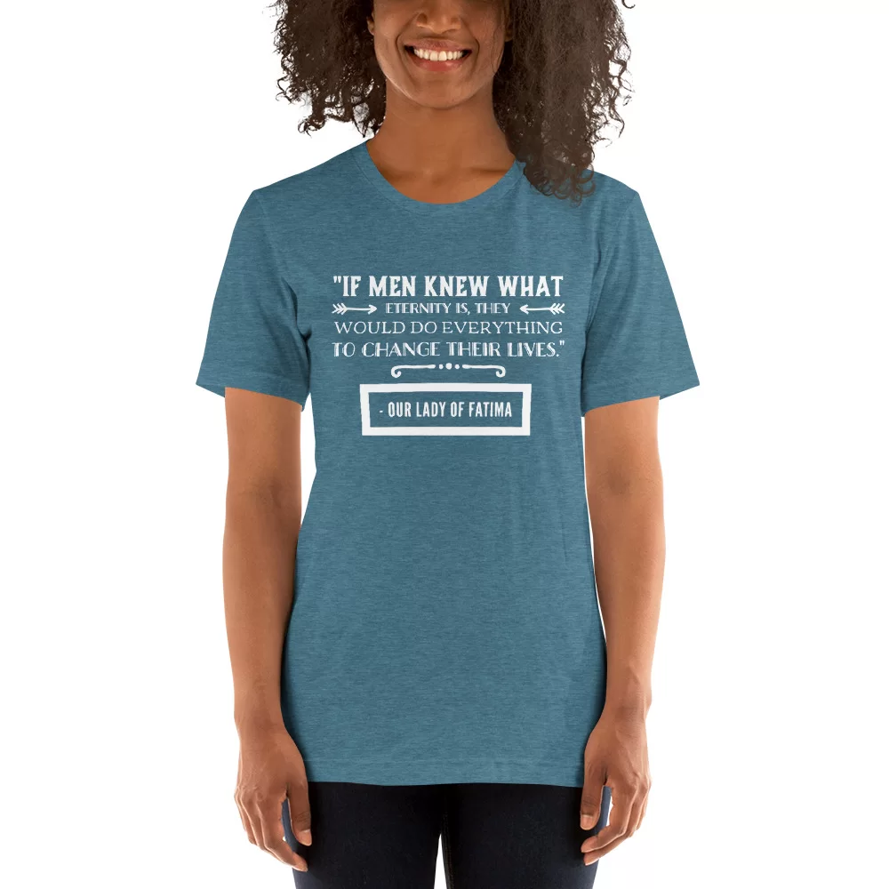Our Lady of Fatima Catholic Shirt - Image 6