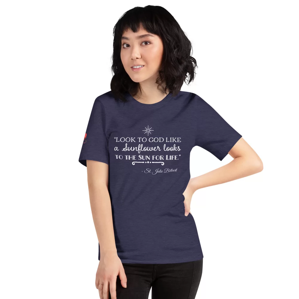 Saint Julie Billiart Catholic T Shirt - Image 10