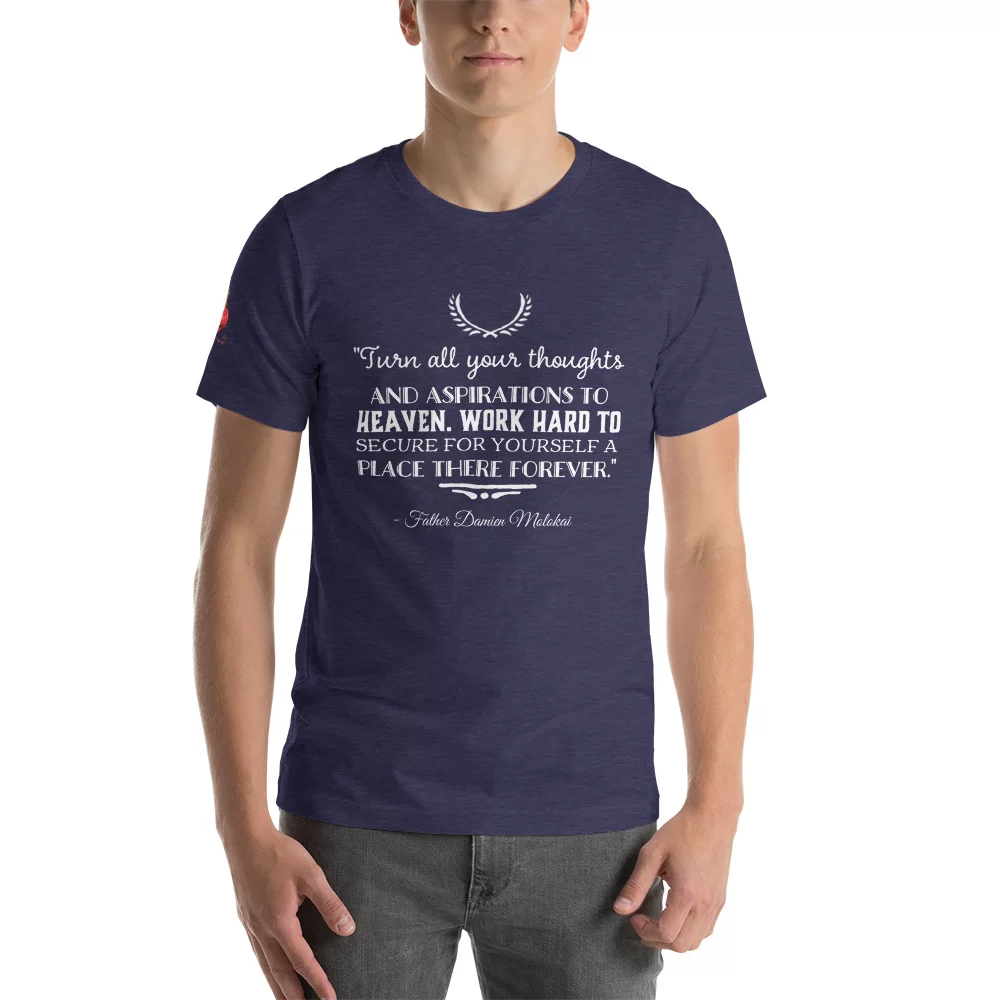 Saint Damien Molokai Catholic Shirt - Image 8