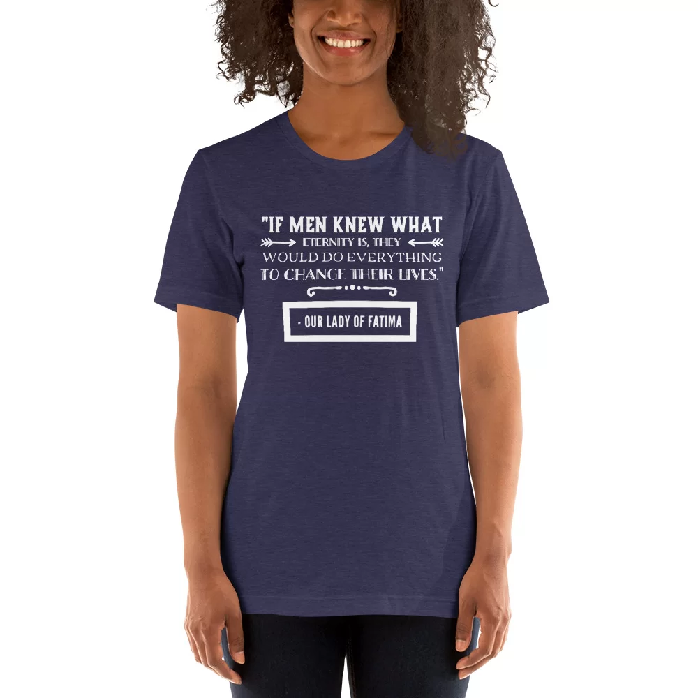 Our Lady of Fatima Catholic Shirt - Image 4