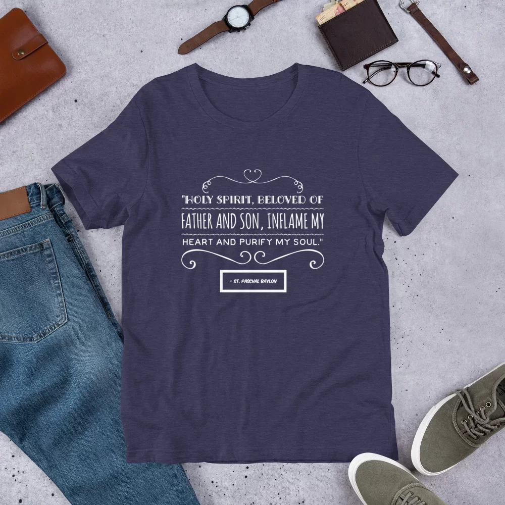 Saint Paschal Baylon Catholic Shirt - Image 4