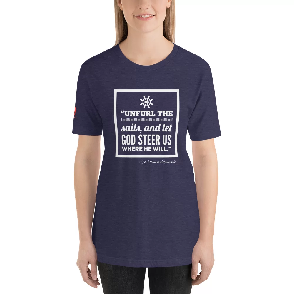 Saint Bede the Venerable Catholic Shirt - Image 8