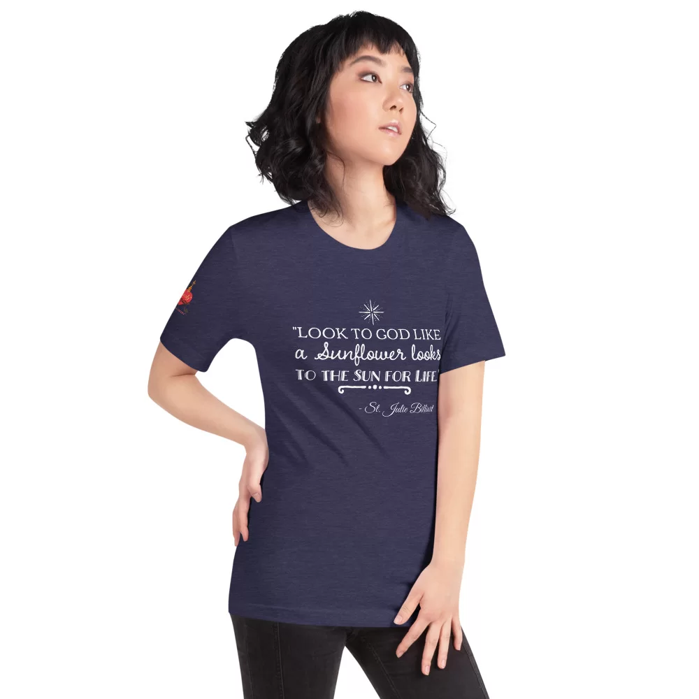 Saint Julie Billiart Catholic T Shirt - Image 12