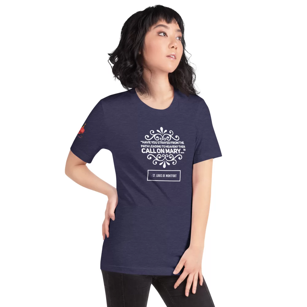 Saint Louis de Montfort Catholic T Shirt - Image 11