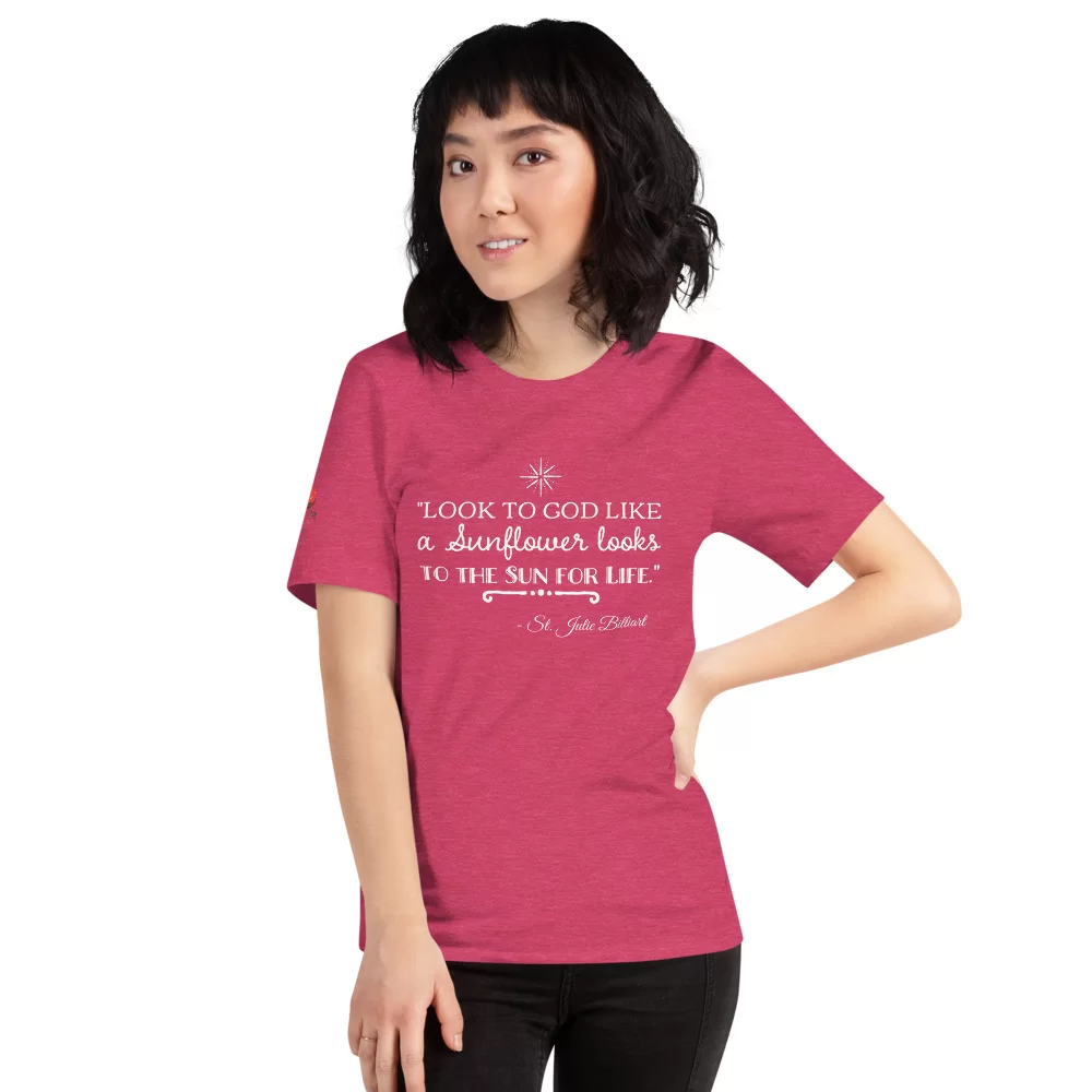 Saint Julie Billiart Catholic T Shirt - Image 25