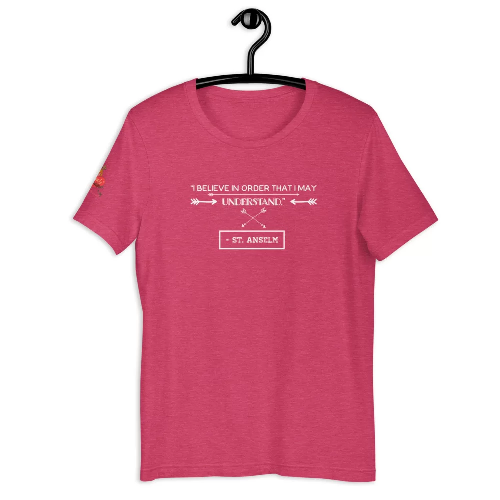 Saint Anselm Catholic T Shirt - Image 7