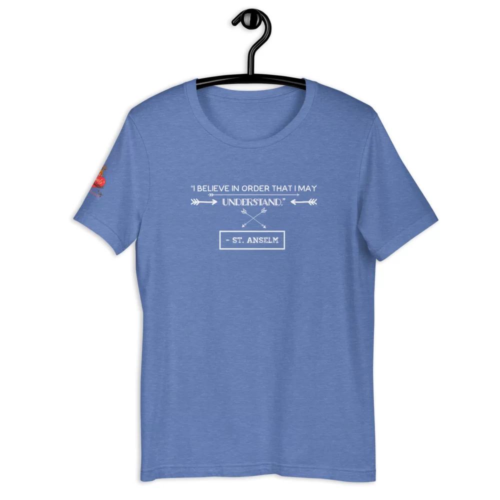 Saint Anselm Catholic T Shirt - Image 8