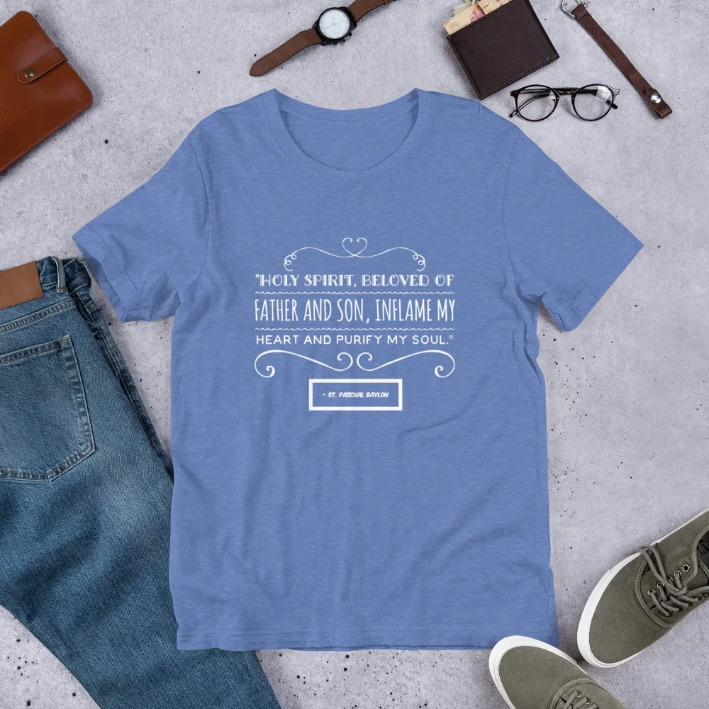 Saint Paschal Baylon Catholic Shirt - Image 8
