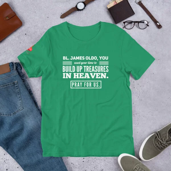 Blessed James Oldo Catholic T Shirt - Image 6