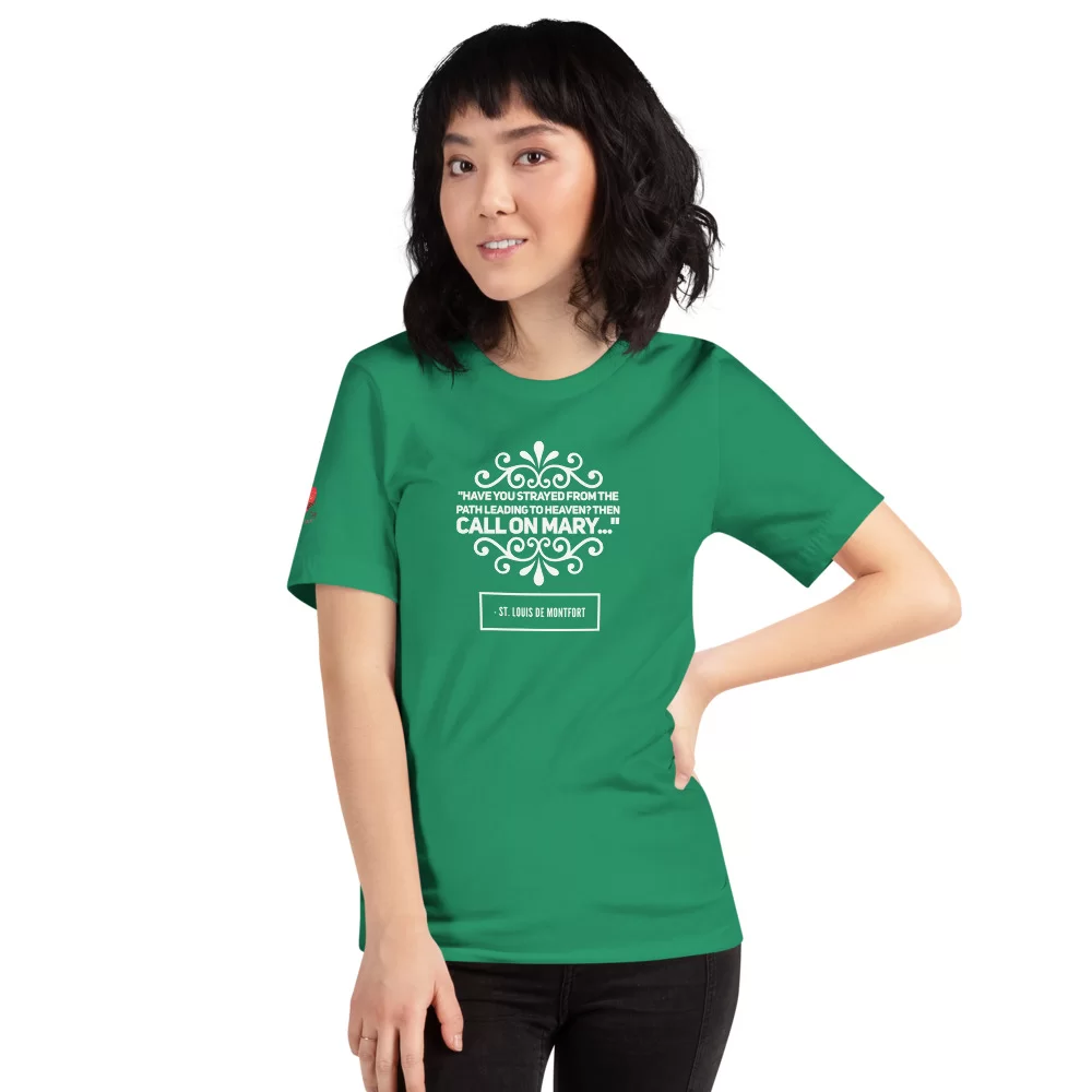 Saint Louis de Montfort Catholic T Shirt - Image 21