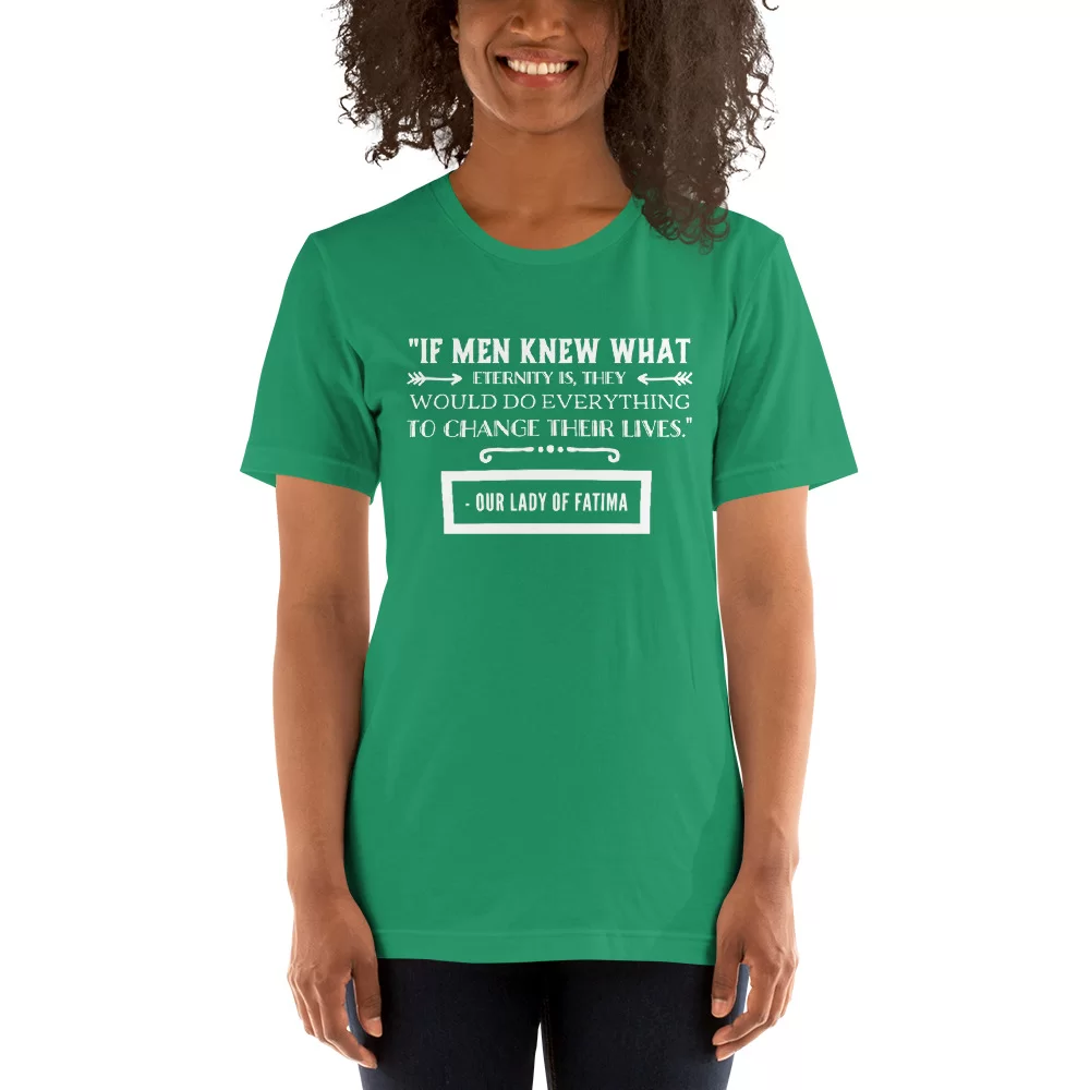 Our Lady of Fatima Catholic Shirt - Image 7