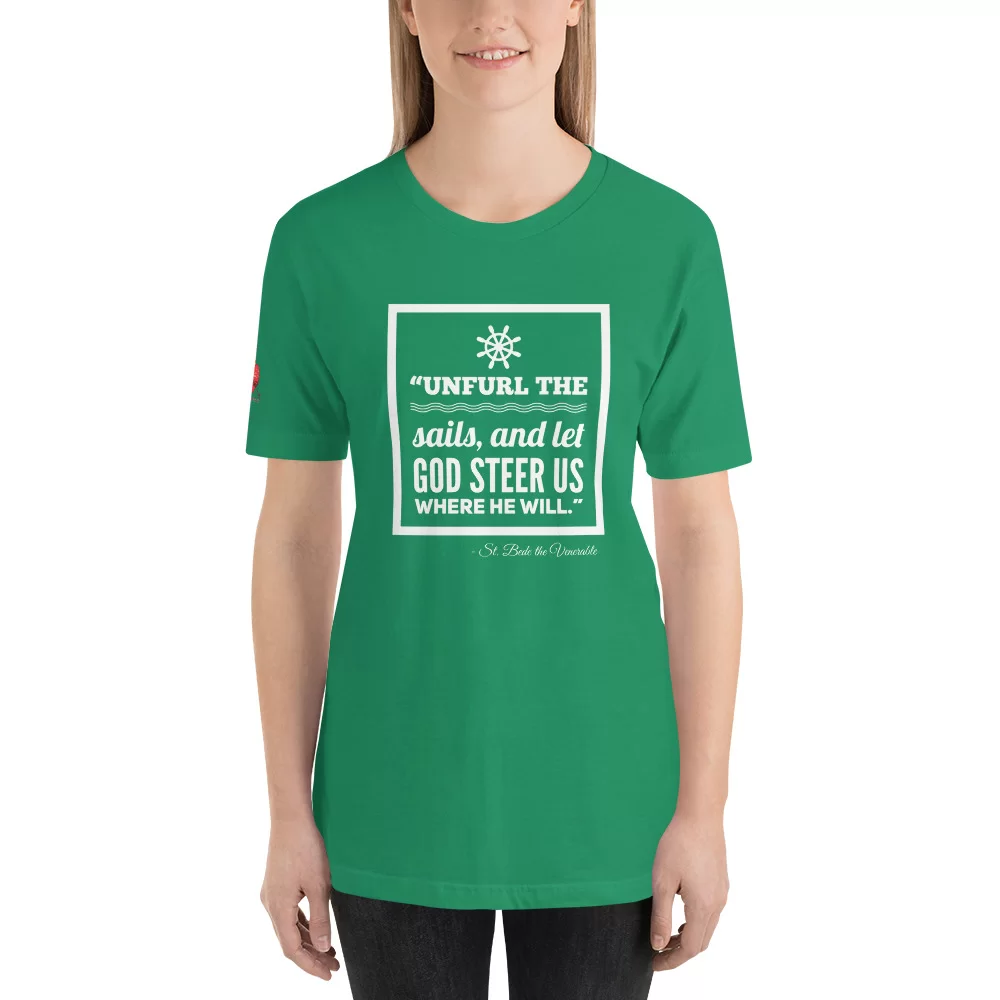 Saint Bede the Venerable Catholic Shirt - Image 17