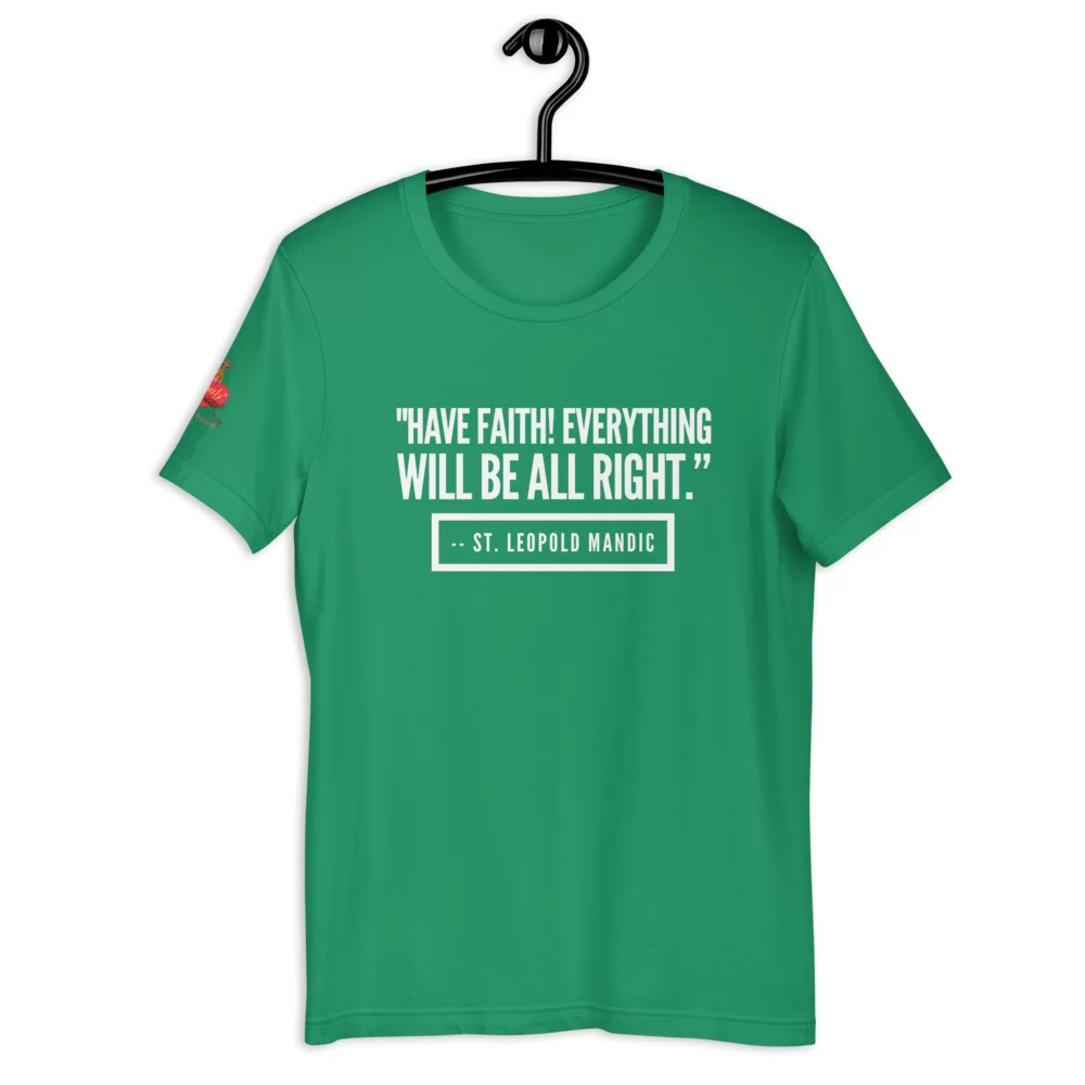 Saint Leopold Mandic Catholic Shirt - Image 7
