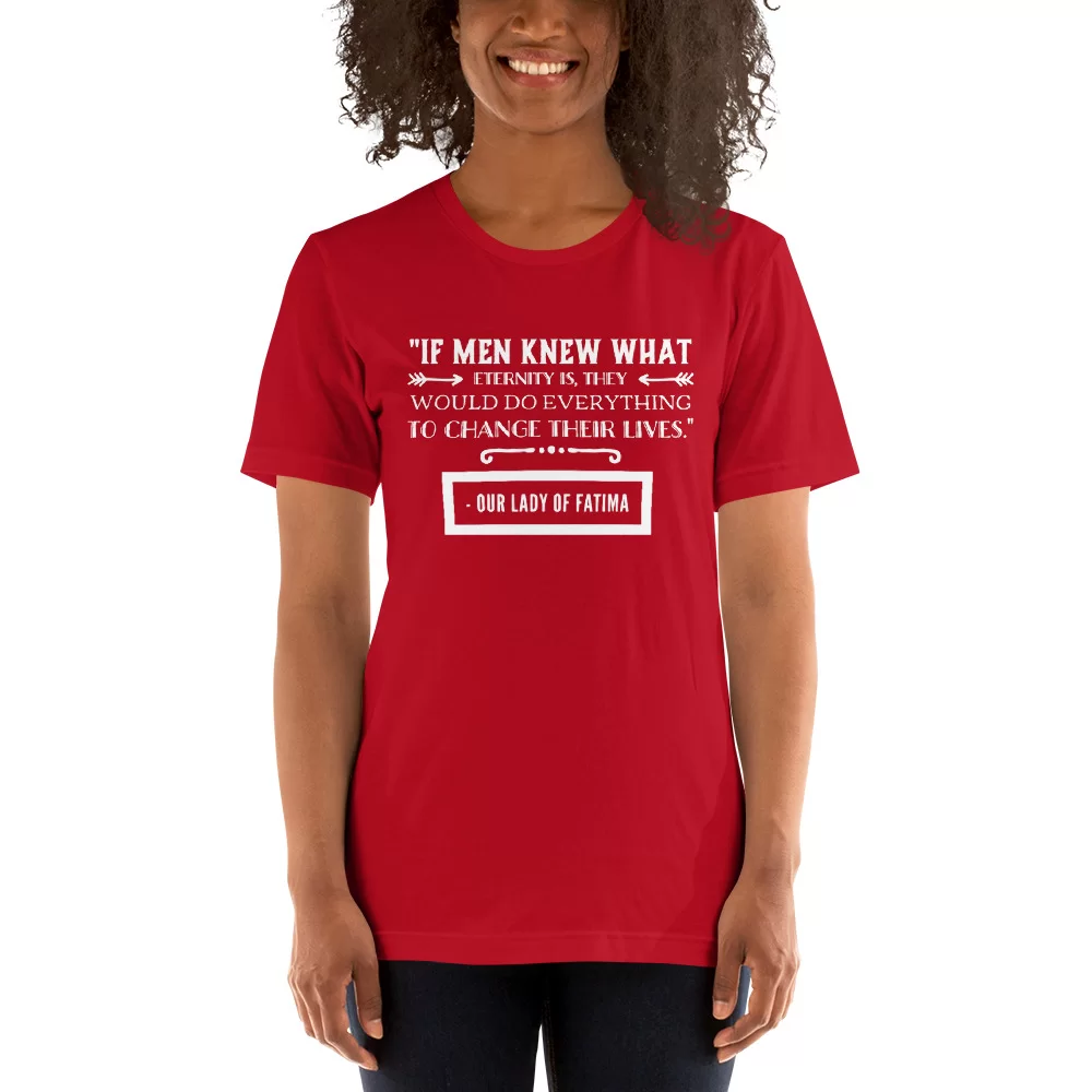 Our Lady of Fatima Catholic Shirt - Image 3