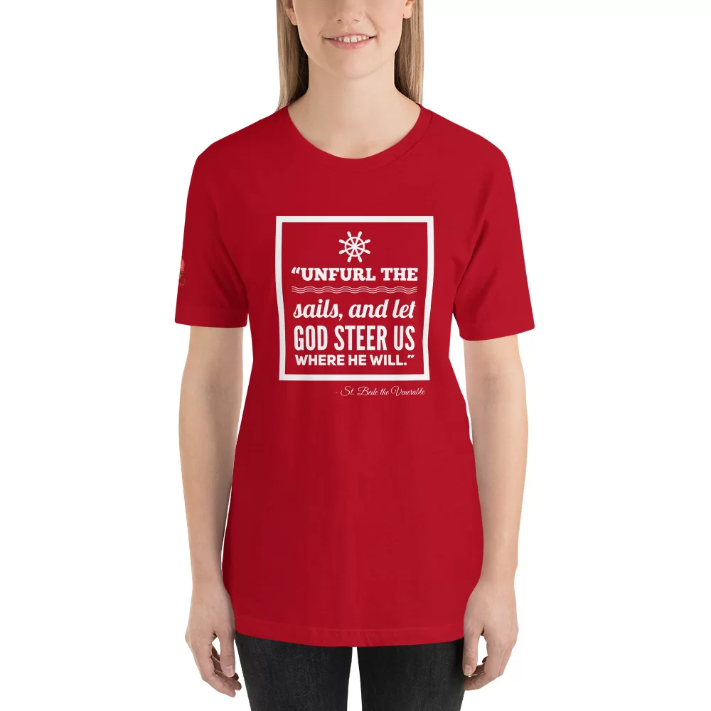 Saint Bede the Venerable Catholic Shirt - Image 5