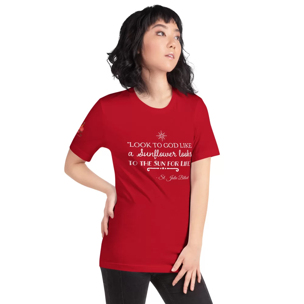 Saint Julie Billiart Catholic T Shirt - Image 8
