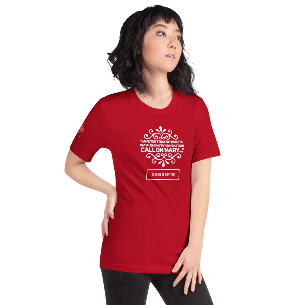 Saint Louis de Montfort Catholic T Shirt - Image 7