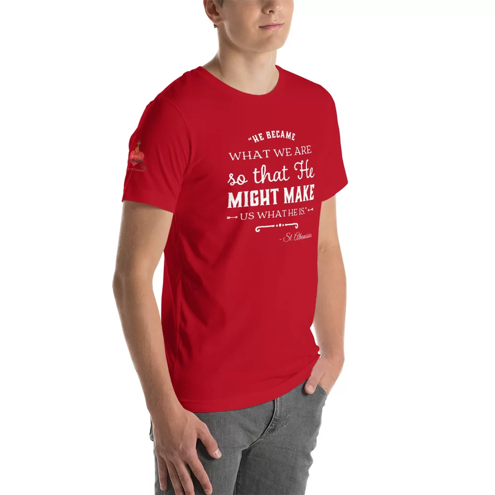 Saint Athanasius Catholic Shirt - Image 6