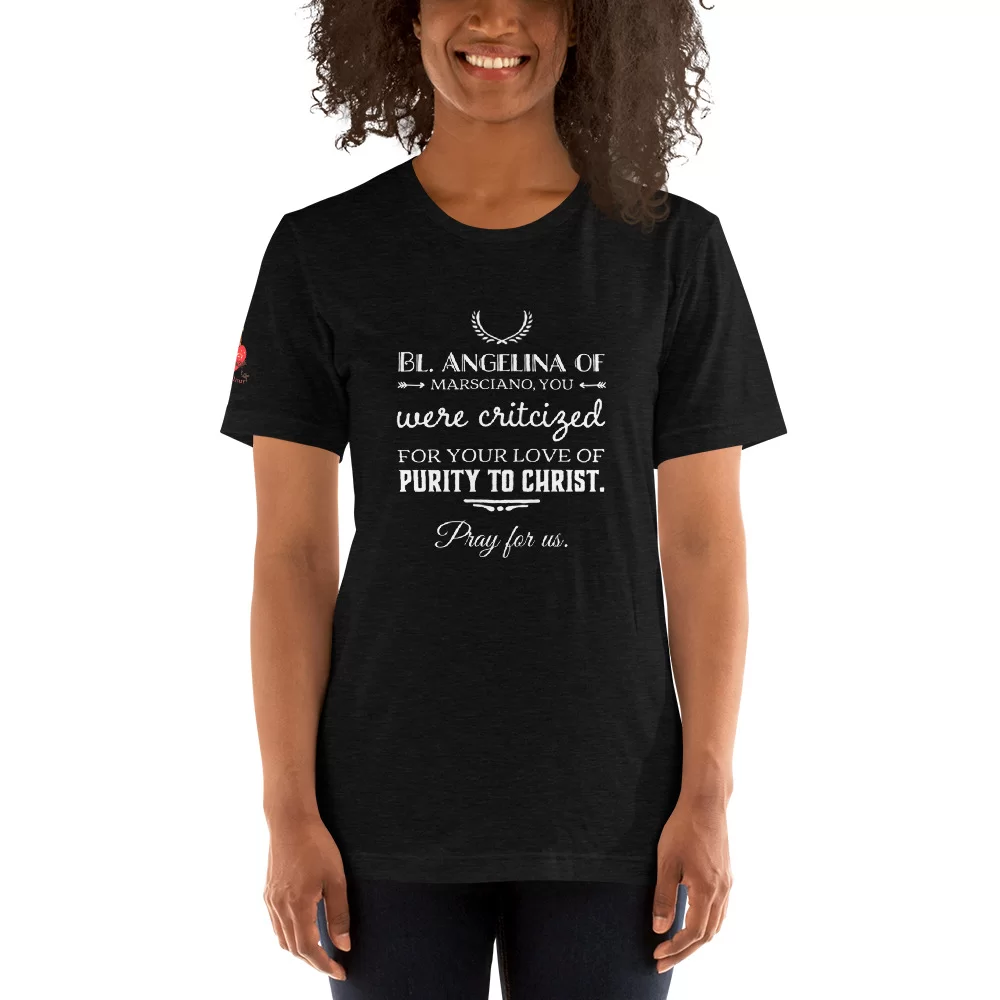 Blessed Angelina of Marsciano Catholic Shirt - Image 2