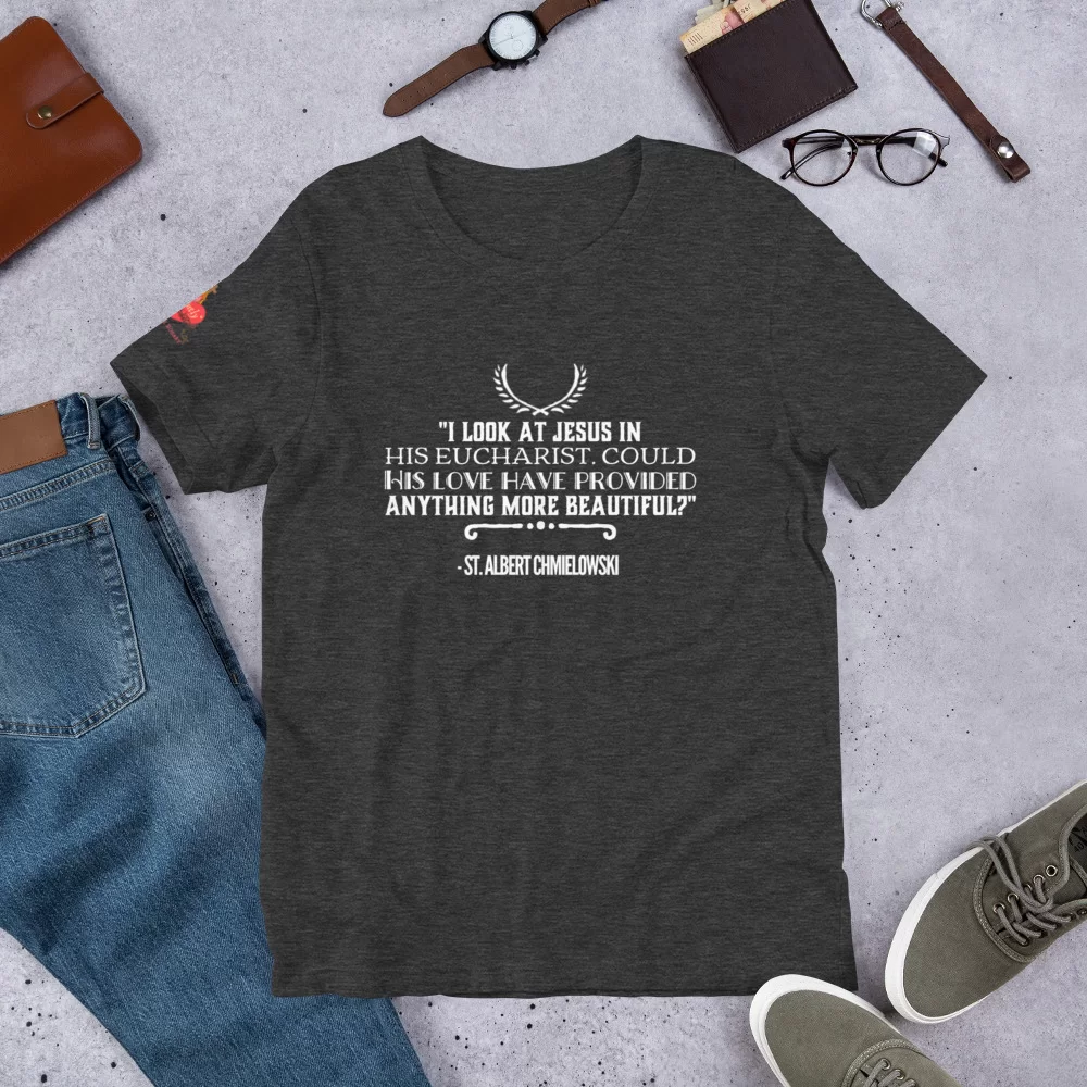 Saint Albert Chmielowski Catholic Shirt - Image 5