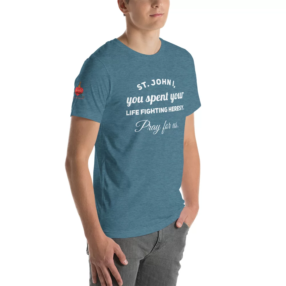 Pope Saint John I Catholic Shirt - Image 15