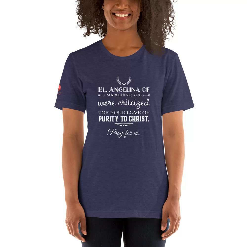 Blessed Angelina of Marsciano Catholic Shirt - Image 8