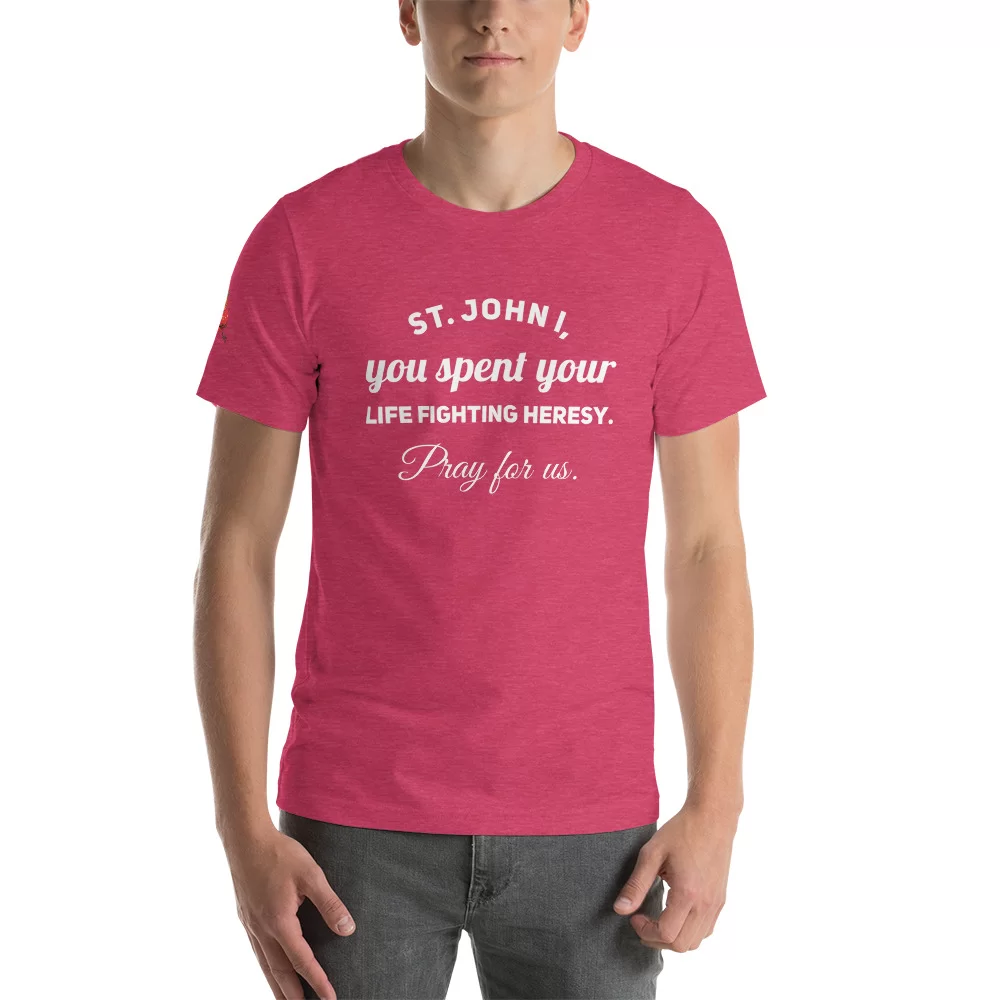 Pope Saint John I Catholic Shirt - Image 19