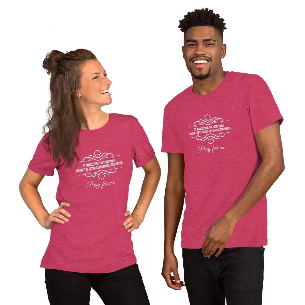 Saint Marcellinus Catholic Shirt - Image 7