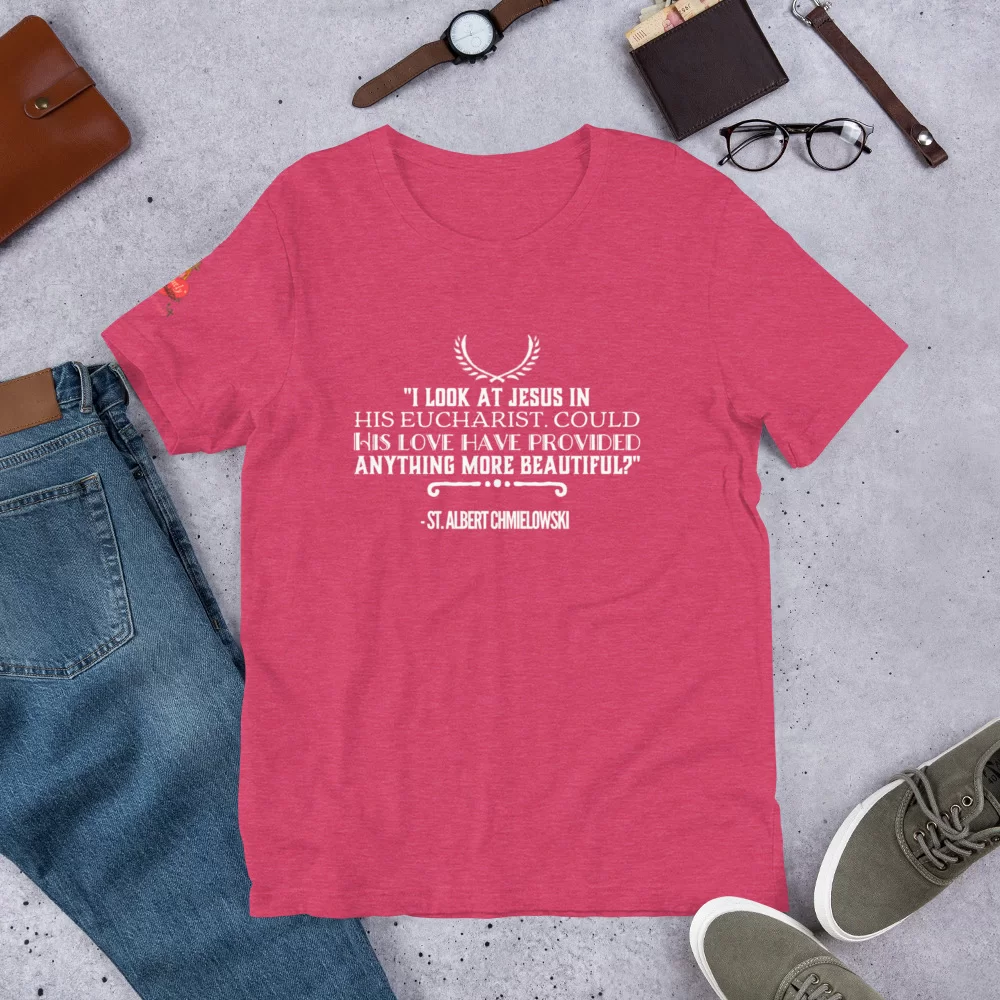 Saint Albert Chmielowski Catholic Shirt - Image 8