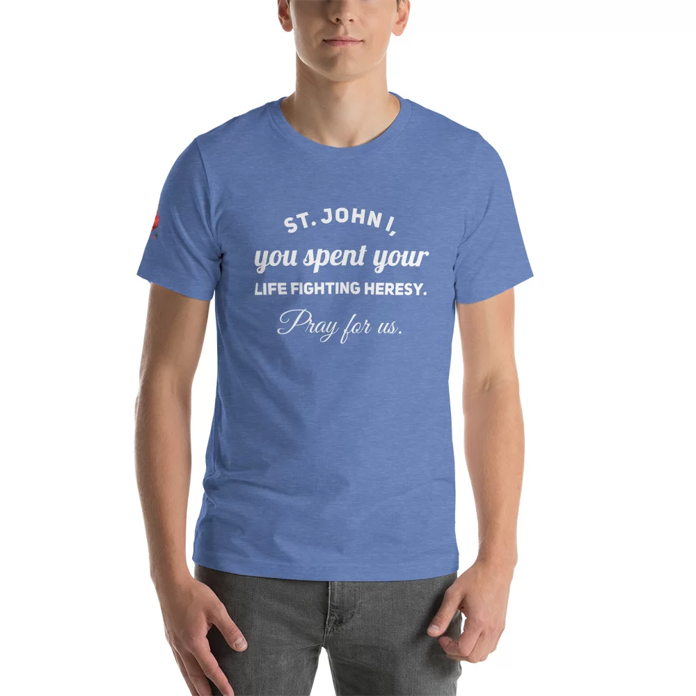 Pope Saint John I Catholic Shirt - Image 22