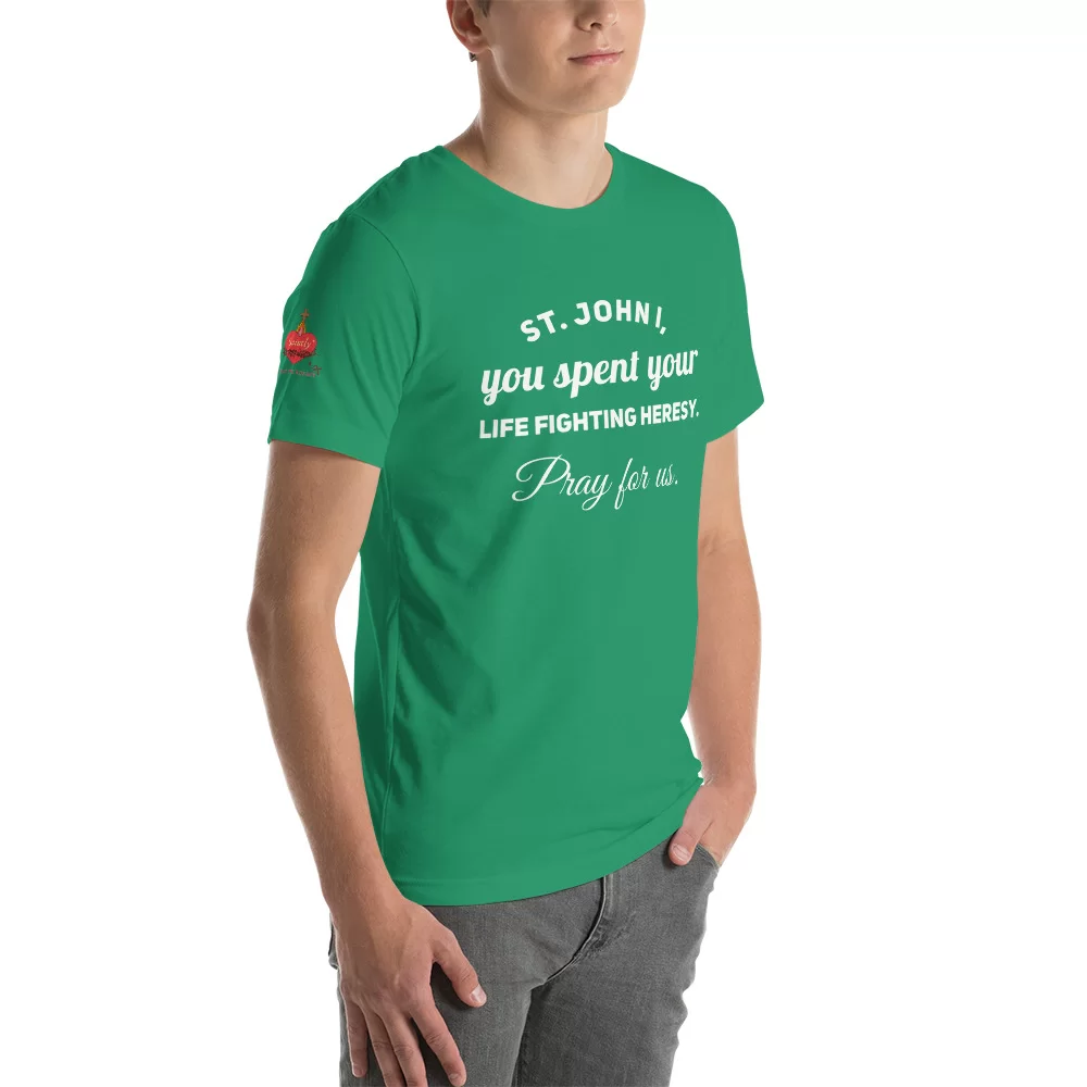 Pope Saint John I Catholic Shirt - Image 18