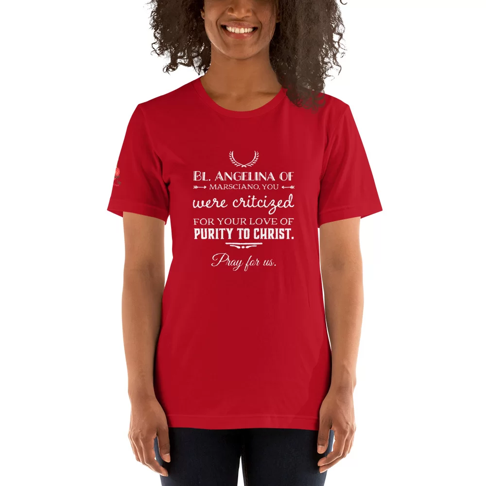 Blessed Angelina of Marsciano Catholic Shirt - Image 5