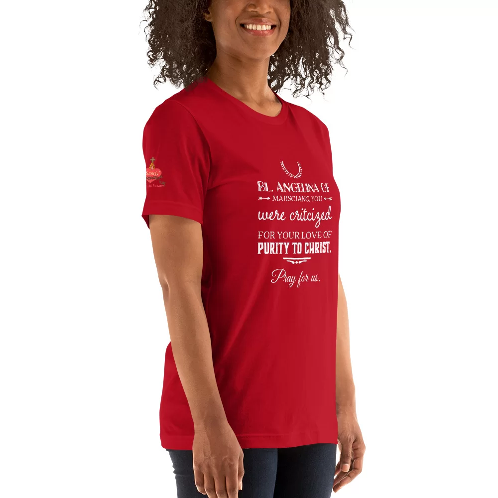 Blessed Angelina of Marsciano Catholic Shirt - Image 6
