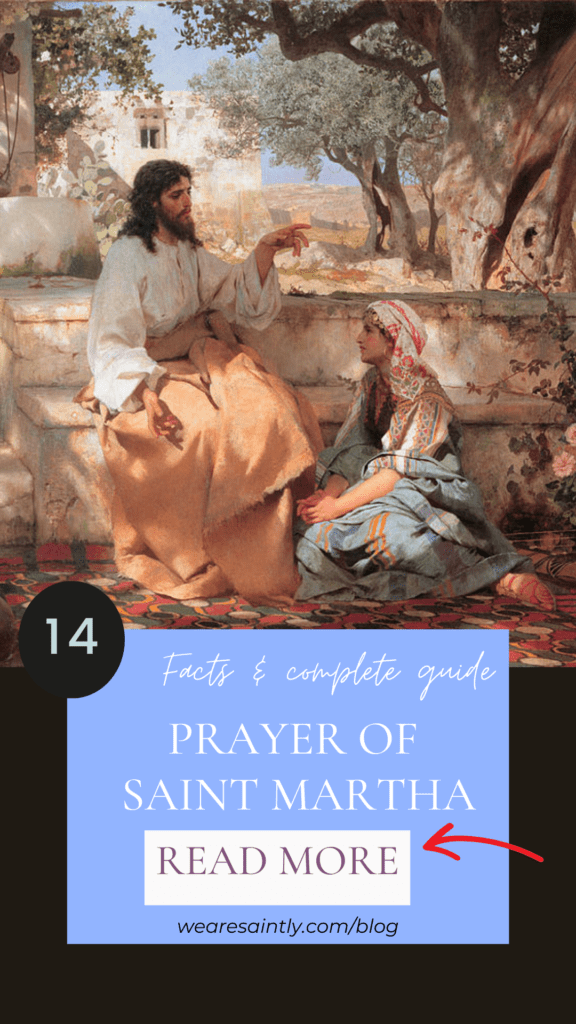Prayer of Saint Martha