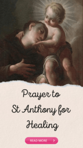 Prayer to St Anthony for Healing